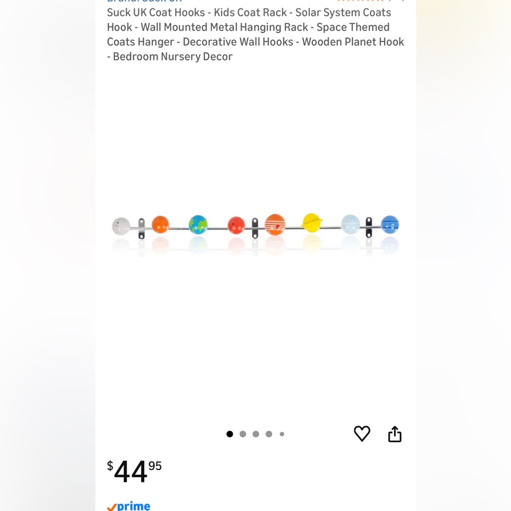 Solar System Wall Hooks